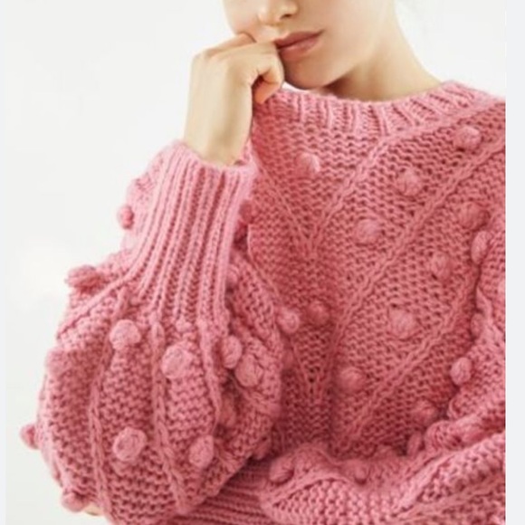 Tuckernuck Pink Textured Sweater - Picture 8 of 9